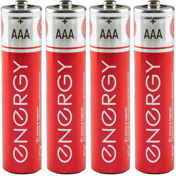 Батарейка Energy R03/4S AAА 4шт 104408
