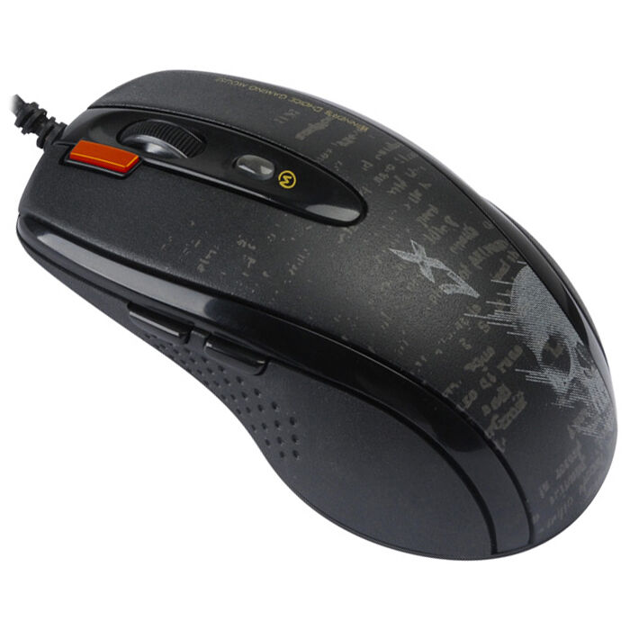 Мышь A4Tech F5, USB Black