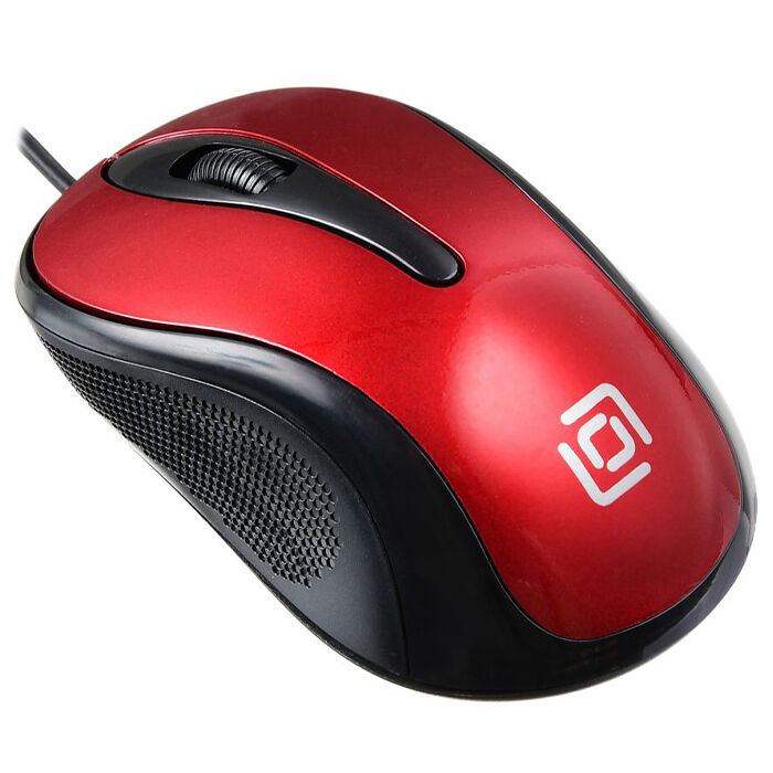 Мышь Oklick 385M, USB Black-Red