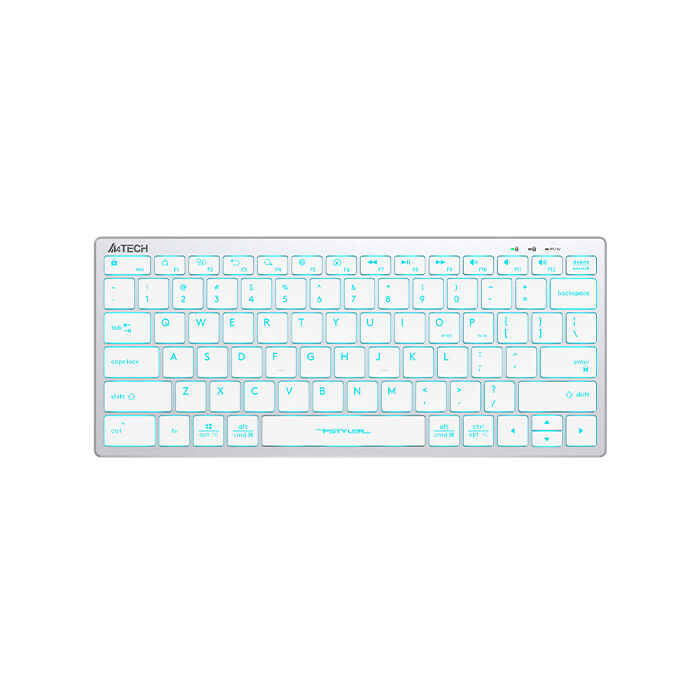 Клавиатура проводная A4Tech Fstyler FX61, USB White