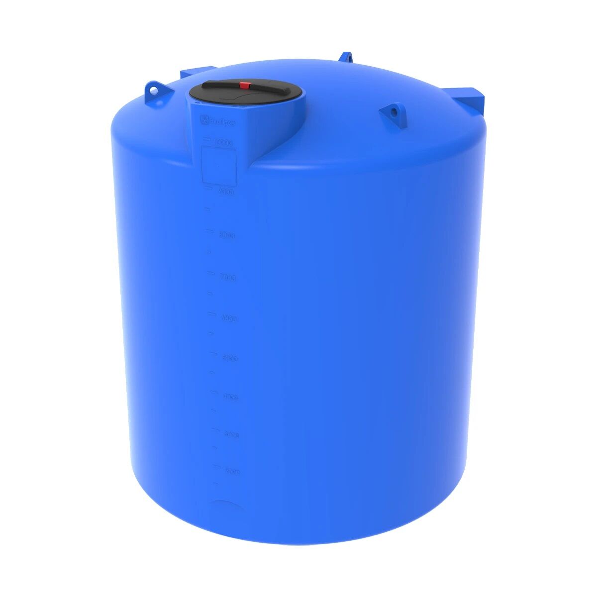 Емкость TOR 10 000 литров под плотность до 1.5 г/см³ синяя