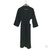 Халат кимоно для бани женский Linen Steam Уголь (р.48-50, чёрный, 100% лён) #1