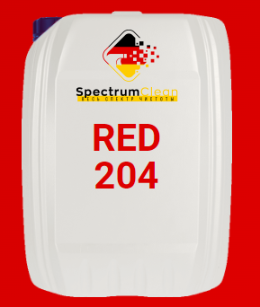 Концентрированное жидкое кислотное беспенное средство на основе ортофосфорной кислоты SPECTRUM CLEAN RED 204