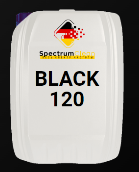 Концентрированное жидкое высокощелочное пенное средство SPECTRUM CLEAN BLACK 120