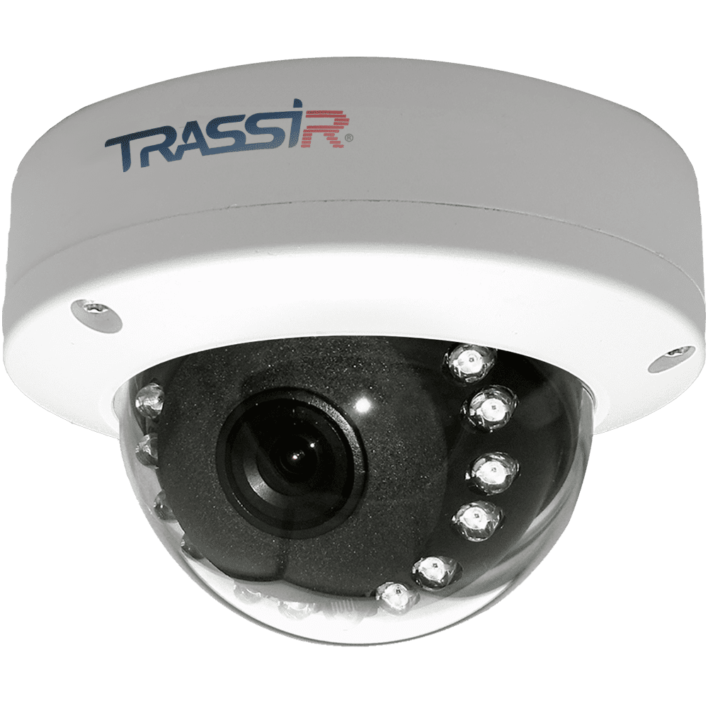Купольная IP-камера (Dome) TRASSIR TR-D4D5 v2 3.6