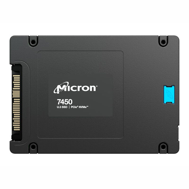 MTFDKCC1T6TFS-1BC1ZABYY, Диск SSD Micron 7450 MAX U.3 (2.5" 15 мм) 1.6 ТБ PCIe 4.0 NVMe x4