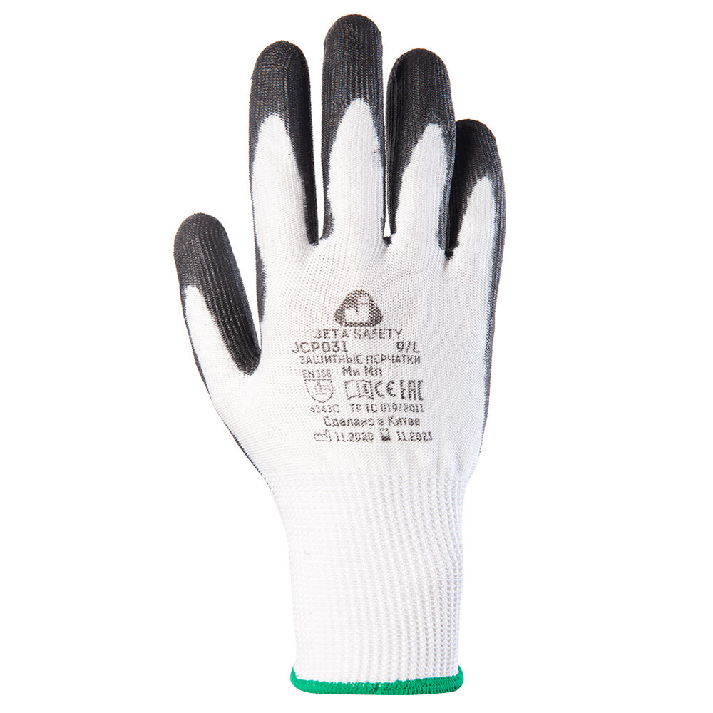Антипорезные перчатки с полиуретановым покрытием (3 класс)