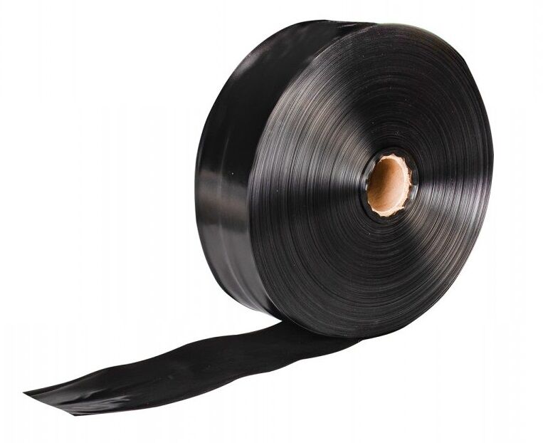 Рукав ПВД 8 см, черный (80мкм), 5 кг Pack24