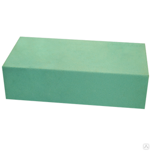 Кирпич силикатный полнотелый изумрудно- зеленый облицовочный одинарный 250х120х65 мм 