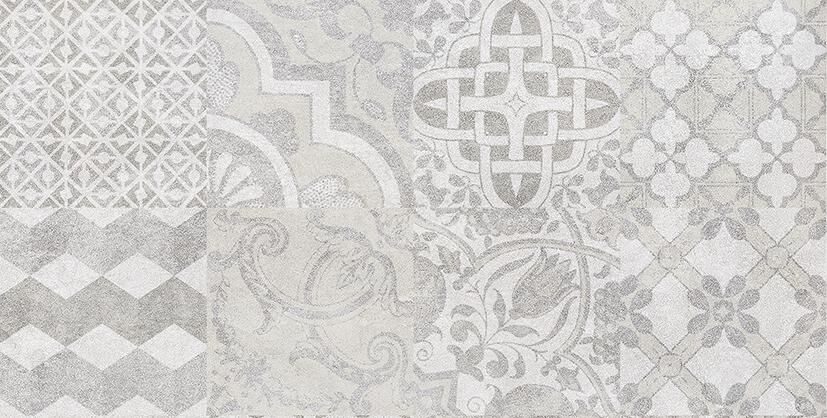 Настенная плитка Laparet Bastion мозаика серый декофон 20х40