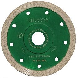 125*1,2*22,2мм диск алмазный Hilberg Hard Materials S-type