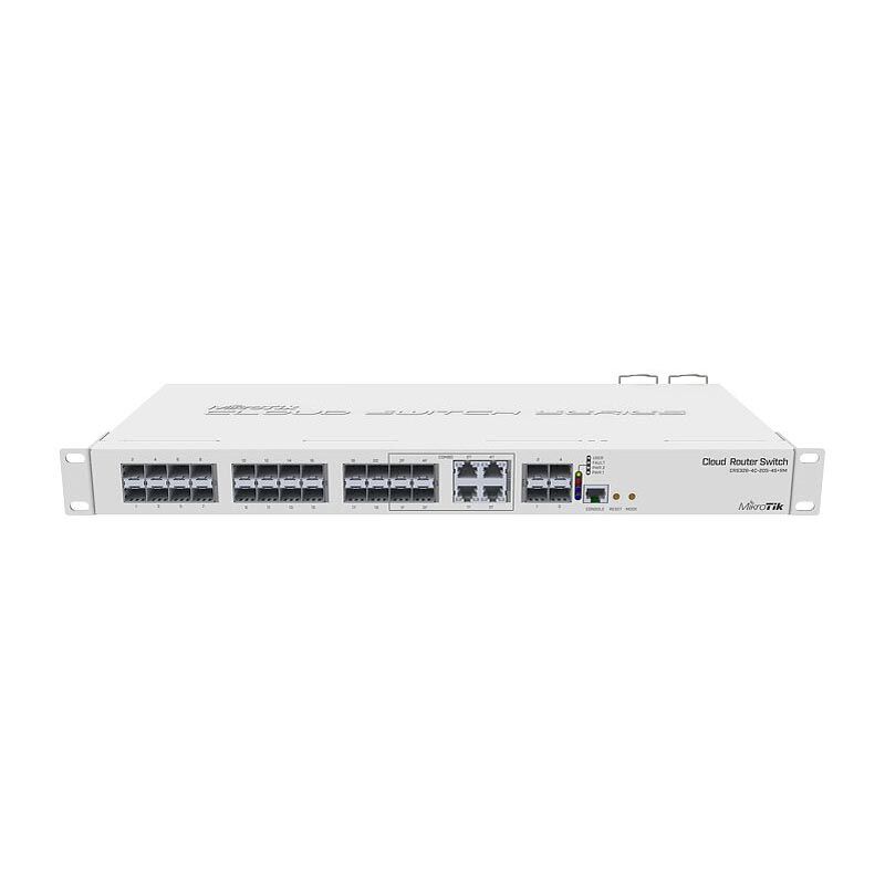 CRS328-4C-20S-4S+RM, Коммутатор Mikrotik Cloud Router Switch 328-4C-20S-4S+RM Smart 28-ports