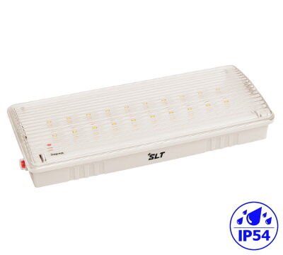 Автономный аварийный светильник PL-0145A IP54 светодиодный постоянный непостоянный 3 часа 20 LED накладной SLT