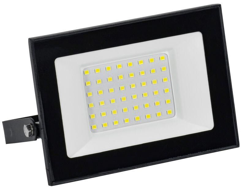 Прожектор светодиодный СДО 001-50 6500К IP65 цвет черный GENERICA LPDO501-050-65-K02-G