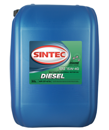 Масло моторное 15W40 SINTEC Diesel API CF-4/CF/SJ (20 л)