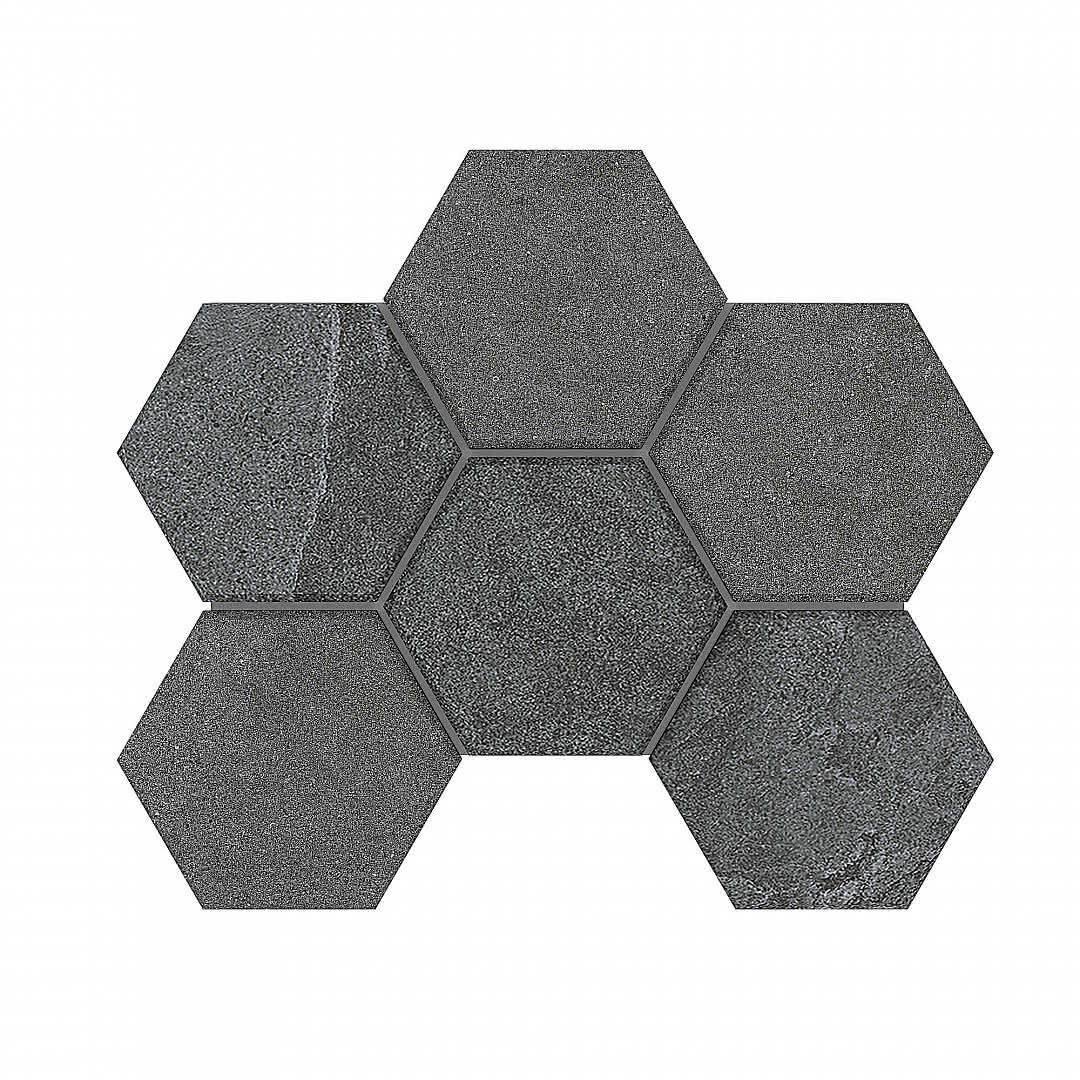 Мозаика ESTIMA LN03/TE03 Hexagon (250x285x10мм, Неполированный)