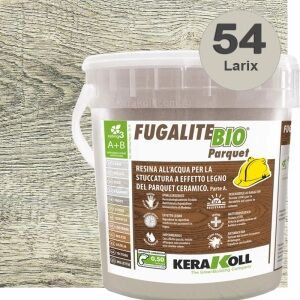 Затирка эпоксидная Kerakoll Fugalite Bio Parquet с эффектом дерева, 2-компонентная, цвет Larix-54, 3 кг