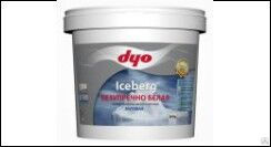 Краска интерьерная матовая для стен и потолков ICEBERG 10 кг Dyo 