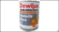 Краска молотковая HAMMERSHLAG темно-серый 0,75 л Dewilux 