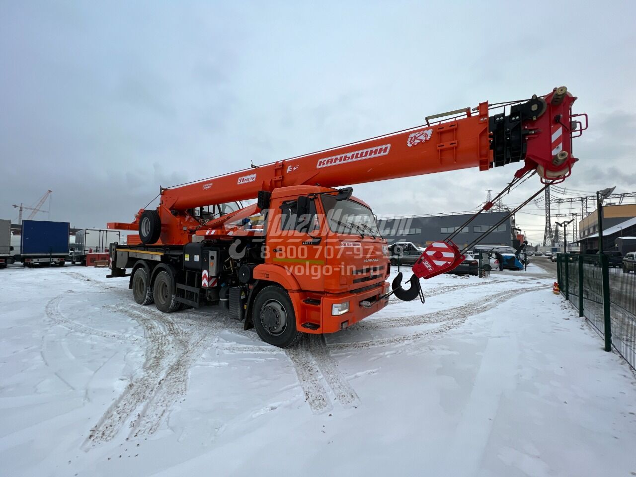 Автокран Камаз 32 тонн 31 метр 4