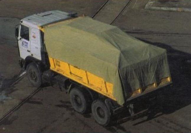 Полог брезентовый КамАЗ-65115, 5500 х 3500мм