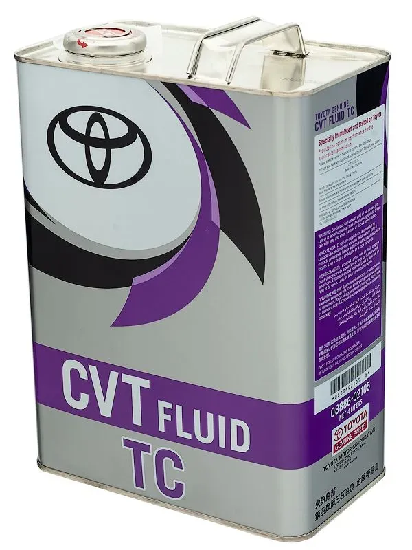 Масло трансмиссионное для вариатора Toyota CVT Fluid TC (08886-02105) 4л