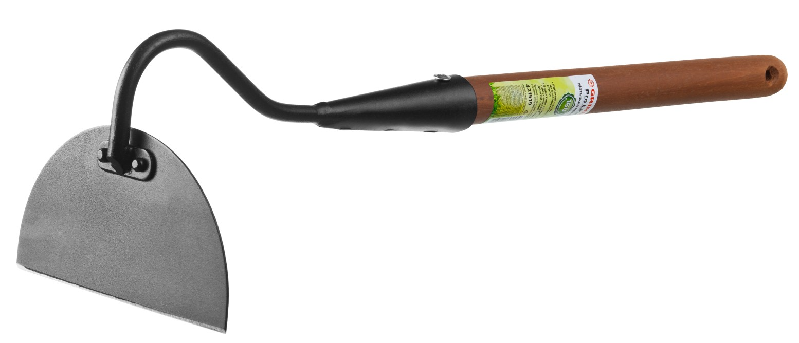 Мотыжка GRINDA "PROLine" прямая с тулейкой, с деревянной ручкой, 90х160х580мм