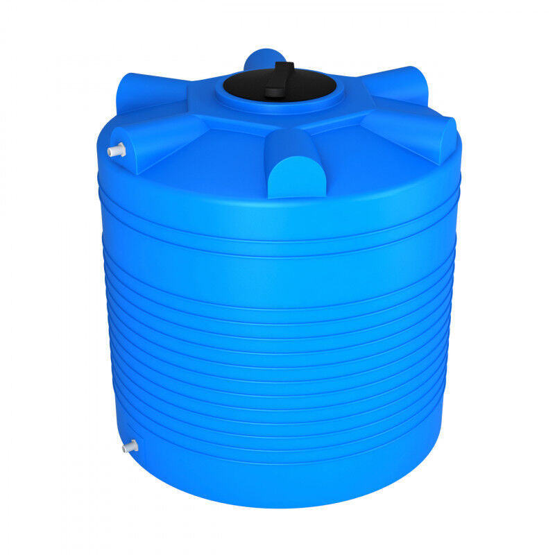 Емкость ЭВЛ 1000 литров, с отводами (цвет голубой)