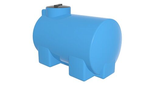 Емкость ЭВГ 500 литров с отводами (цвет голубой)