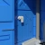 Мобильная туалетная кабина "Стандарт Плюс" в разборе синяя 1200х550х2000 мм #2