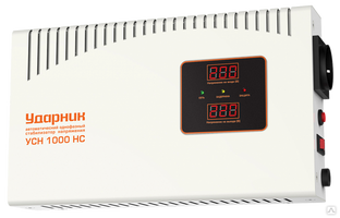 Стабилизатор напряжения УСН 1000 НС_настенный Ударник, 140-260 В, 1 кВт #1