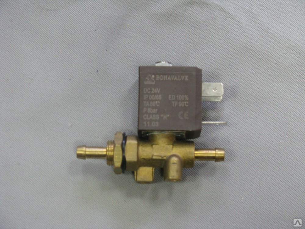 Клапан подачи газа для сварочного полуавтомата