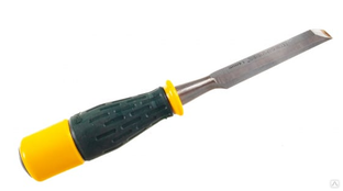 Стамеска KRAFTOOL "EXPERT" плоская с двухкомпонентной ручкой, 14мм 