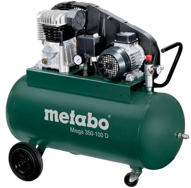 Компрессор Metabo MEGA 350-100 D 90 л, 2.2 кВт