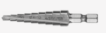 Сверло по металлу STAYER "MASTER" ступенчатое HSS 4-12 мм; 9 ступеней; 65 мм