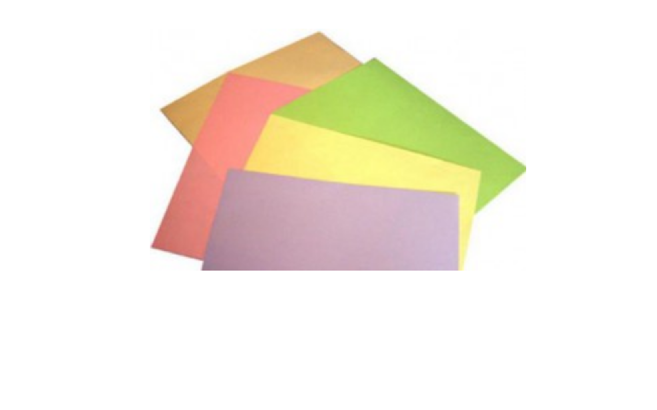 Бумага офсетная для печати цветная