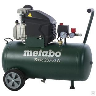 Компрессор Metabo Basic 250-50 W 1,5 кВт, 50 л 