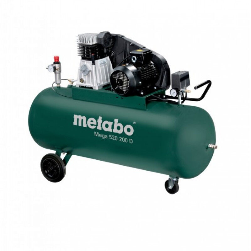 Компрессор Metabo MEGA 520-200 D 200 л, 3 кВт