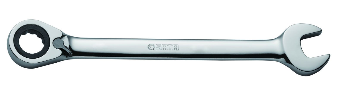 Ключ комбинированный SATA с трещеточным механизмом 22мм