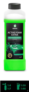 Автошампунь GRASS Active Foarn Extra суперпена для бесконтактной мойки (1 кг) 1л #1
