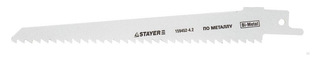 Полотно для сабельной эл. ножовки STAYER "PROFI" S611DF Bi-Metall, дерево, дерево с гвоздями,металл #1