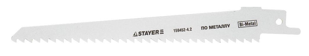 Полотно для сабельной эл. ножовки STAYER "PROFI" S611DF Bi-Metall, дерево, дерево с гвоздями,металл