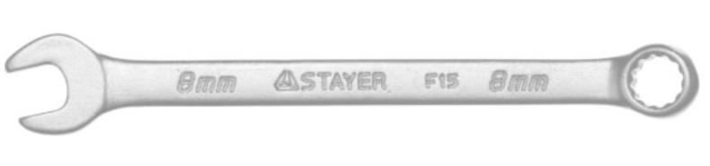 Ключ комбинированный STAYER гаечный 8 мм