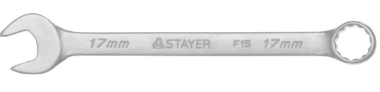 Ключ комбинированный STAYER гаечный 17 мм