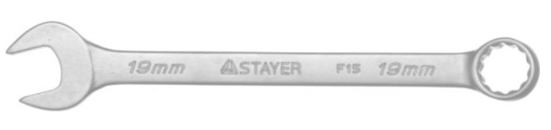 Ключ комбинированный STAYER гаечный 19 мм