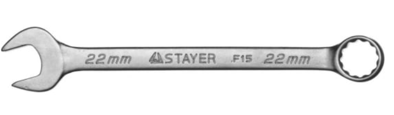 Ключ комбинированный STAYER гаечный 22 мм