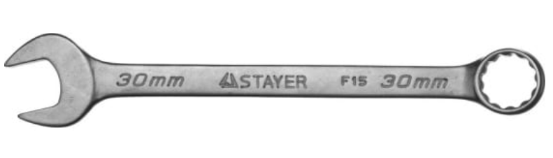 Ключ комбинированный STAYER гаечный 30 мм