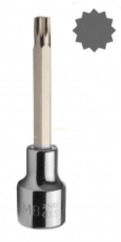 Головка SATA 100мм 1/2" торцевая со вставкой Spline M-6, 12-гранная