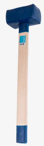 Кувалда СИБИН 6,0 кг с деревянной удлиненной рукояткой