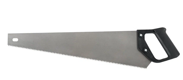 Ножовка MOS 450 мм, средний зуб, шаг 4,5мм, по дереву